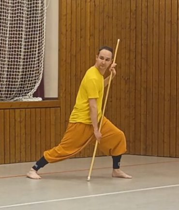 Shi Heng Tái mit Großmeister Shi Yan Hai